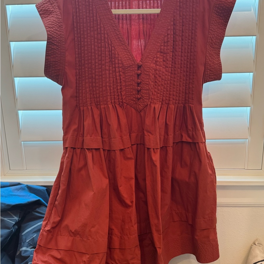 Hunter Bell Parker Dress in Rust, size small